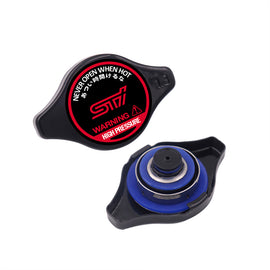 Brand New JDM 1.3bar 9mm Subaru STI Black Racing Cap High Pressure Radiator Cap