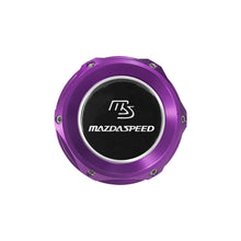 Load image into Gallery viewer, Brand New JDM Mazdaspeed Purple Aluminum Engine Oil Fuel Filler Cap Billet For Mazda