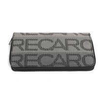 Load image into Gallery viewer, Brand New Women Ladies Recaro Gradation Fabric Material Zip Around Wallet Clutch Fabric Leather Racing