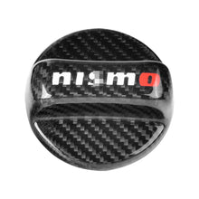 Load image into Gallery viewer, BRAND NEW UNIVERSAL NISMO Real Carbon Fiber Gas Fuel Cap Cover For Nissan