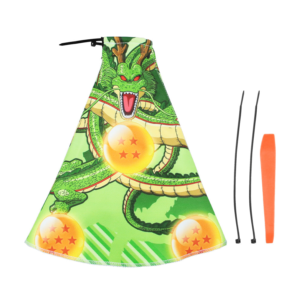 Brand New Universal Dragon Ball Z Shenron Style Black Stitch Fabric Gear Manual Shifter Shift Knob Boot