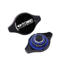 Load image into Gallery viewer, Brand New JDM 1.3bar 9mm TOMEI Black Racing Cap High Pressure Radiator Cap For Universal