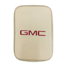 Load image into Gallery viewer, BRAND NEW UNIVERSAL GMC BEIGE Car Center Console Armrest Cushion Mat Pad Cover Embroidery