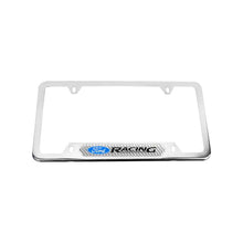 Load image into Gallery viewer, Brand New Universal 2PCS Ford Racing Chrome Metal License Plate Frame