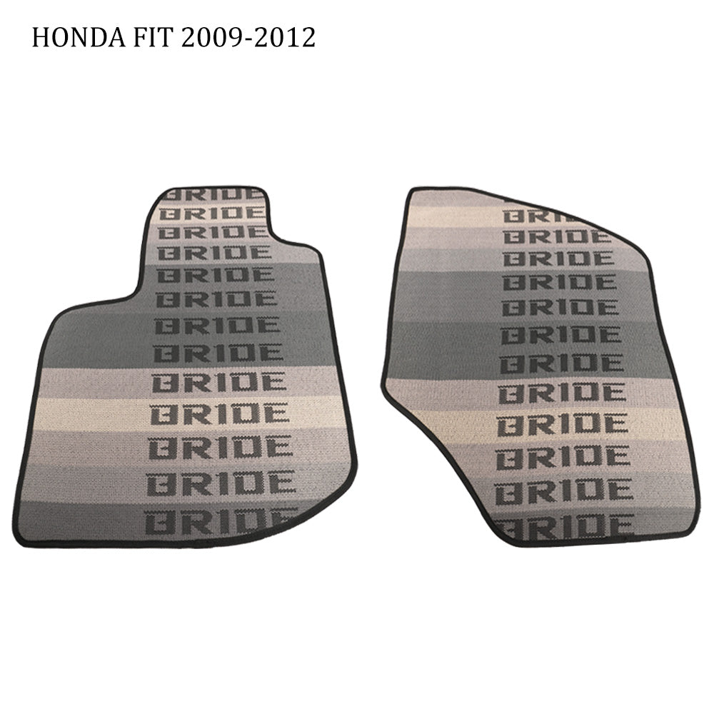 BRAND NEW 2009-2012 Honda Fit Bride Fabric Custom Fit Floor Mats Interior Carpets LHD