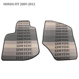 BRAND NEW 2009-2012 Honda Fit Bride Fabric Custom Fit Floor Mats Interior Carpets LHD