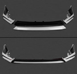 BRAND NEW 4PCS 2022-2024 Honda Civic 11th Gen Yofer Painted V3 Blk Pearl White Bumper Lip Splitter Kit