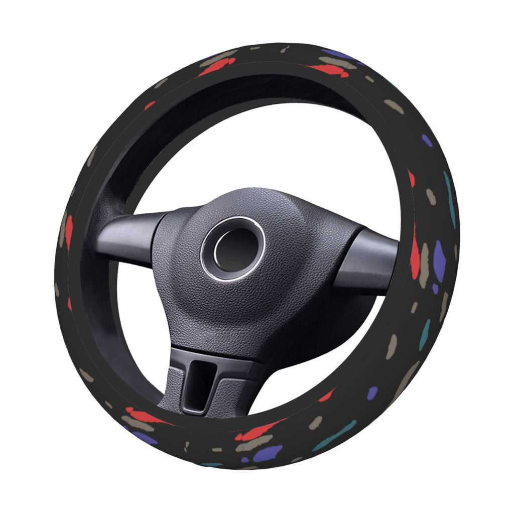 Brand New Universal Recaro Style Soft Flexible Fabric Car Auto Steering Wheel Cover Protector 14"-15.5"