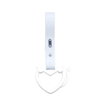 Load image into Gallery viewer, Brand New Devil Love Heart White JDM TSURIKAWA Ring Subway Train Bus Handle White Strap Charm Drift