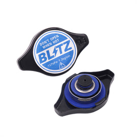Brand New JDM 1.3bar 9mm Blitz Racing Black Racing Cap High Pressure Radiator Cap For Universal