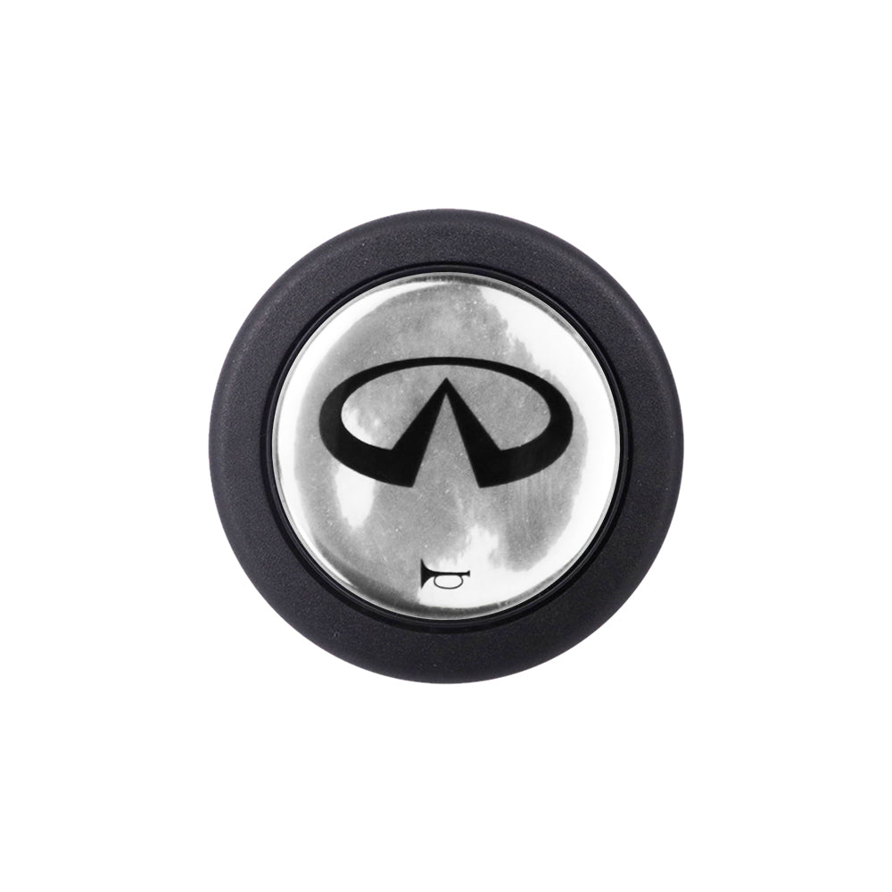 Brand New Universal Infiniti Car Horn Button Black Steering Wheel Center Cap