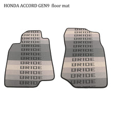 Load image into Gallery viewer, BRAND NEW 2013-2017 Honda Accord Bride Fabric Custom Fit Floor Mats Interior Carpets LHD