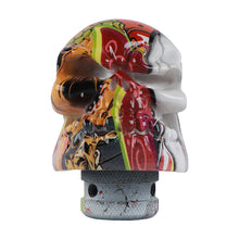 Load image into Gallery viewer, Brand New Universal V4 Skull Head Style Design Car Manual Stick Shifter Gear Shift Knob M8 M10 M12
