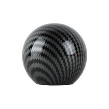 Load image into Gallery viewer, BRAND NEW UNIVERSAL JDM Aluminum Carbon Fiber Style Round Ball Manual Gear Stick Shift Knob Universal M8 M10 M12