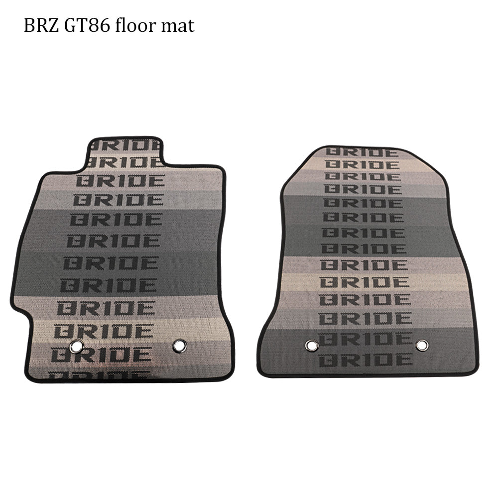 BRAND NEW 2013-2020 Scion FR-S & Subaru BRZ Bride Fabric Custom Fit Floor Mats Interior Carpets LHD