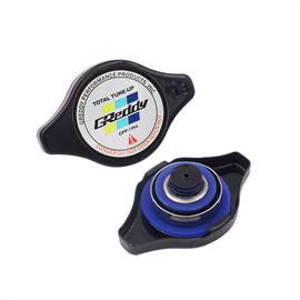 Brand New JDM 1.3bar 9mm Greddy Black Racing Cap High Pressure Radiator Cap For Universal