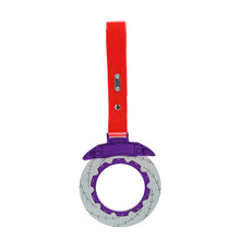 Load image into Gallery viewer, Brand New Brake Rotors Purple TSURIKAWA Ring Subway Train Bus Handle Red Strap Charm Drift