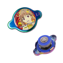Brand New JDM 1.3bar 15mm J'S Racing Shizuki Project Neo Chrome Radiator Cap S Type Universal