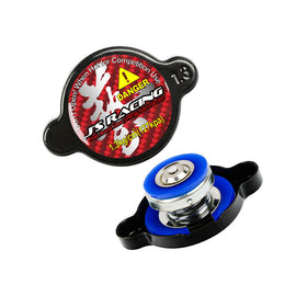 Brand New JDM 1.3bar 15mm J'S Racing Waza Black Radiator Cap S Type Universal