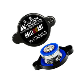 Brand New JDM 1.3bar 15mm Ralliart Racing Black Radiator Cap S Type For Mitsubishi