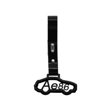 Load image into Gallery viewer, Brand New AE86 CAR Black JDM TSURIKAWA Ring Subway Train Bus Handle Black Strap Charm Drift