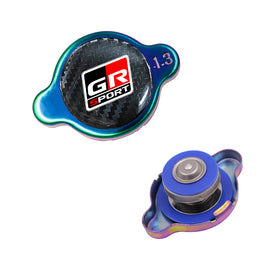 Brand New JDM 1.3bar 15mm GR SPORT Neo Chrome Racing Radiator Cap S Type Universal