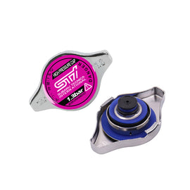 Brand New JDM 1.3bar 9mm Subaru STI Chrome Racing Cap High Pressure Radiator Cap