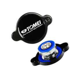 Brand New JDM 1.3bar 15mm TOMEI Black Racing Cap High Pressure Radiator Cap For Universal