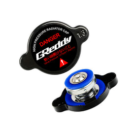 Brand New JDM 1.3bar 15mm Greddy Racing Black Radiator Cap S Type Universal