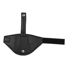 Brand New Universal JDM PVC Leather Black W/Black Stitching RECARO/BRIDE Bucket Seat Belt Guide Holder Protector