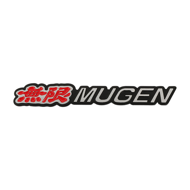 BRAND NEW 1PCS 3D Aluminum MUGEN Car Front/Rear Badge Fender Body Emblem Decal Sticker