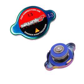 Brand New JDM 1.3bar 15mm Skunk2 Racing Neo Chrome Radiator Cap S Type For Universal