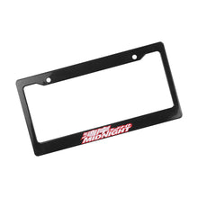 Load image into Gallery viewer, Brand New Universal 2PCS JDM MIDNIGHT ABS Plastic Black License Plate Frame