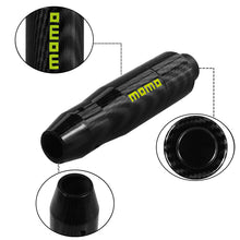 Load image into Gallery viewer, Brand New Universal Momo Carbon Aluminum Automatic Stick Gear Shift Knob Lever Shifter