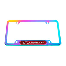 Load image into Gallery viewer, Brand New Universal 1PCS Chevrolet Neo Chrome Metal License Plate Frame