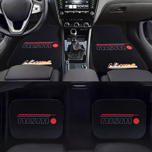 Load image into Gallery viewer, Brand New 4PCS UNIVERSAL NISMO Racing Fabric Car Floor Mats Interior Carpets