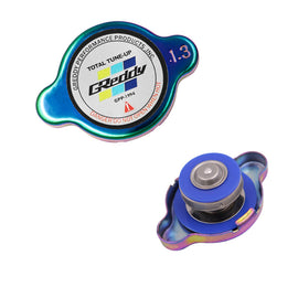Brand New JDM 1.3bar 15mm Greddy Neo Chrome Racing Radiator Cap S Type Universal