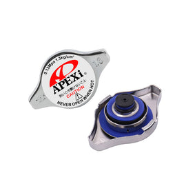 Brand New JDM 1.3bar 9mm APEXI Racing Chrome Racing Cap High Pressure Radiator Cap For Universal