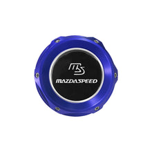 Load image into Gallery viewer, Brand New JDM Mazdaspeed Blue Aluminum Engine Oil Fuel Filler Cap Billet For Mazda