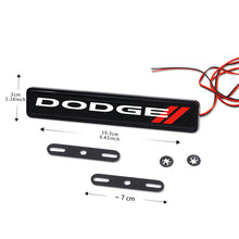 Load image into Gallery viewer, BRAND NEW 1PCS DODGE NEW LED LIGHT CAR FRONT GRILLE BADGE ILLUMINATED DECAL STICKER