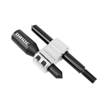 Load image into Gallery viewer, Brand New BRIDE H Type Car Shifter Knob Extension Adjustable Gear Black / Silver M12x1.25