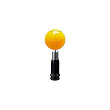 Load image into Gallery viewer, Brand New Universal JDM SMILE FACE YELLOW Round Ball Shift Knob Automatic Car Gear Shifter