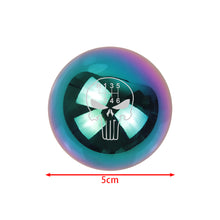 Load image into Gallery viewer, BRAND NEW UNIVERSAL JDM THE PUNISHER 6 SPEED Aluminum Neo Chrome Round Ball Manual Gear Stick Shift Knob M8 M10 M12
