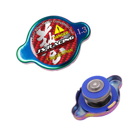 Brand New JDM 1.3bar 15mm J'S Racing Waza Neo Chrome Radiator Cap S Type Universal