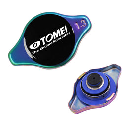 Brand New JDM 1.3bar 9mm TOMEI Neo Chrome Racing Cap High Pressure Radiator Cap For Universal
