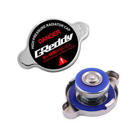 Brand New JDM 1.3bar 15mm Greddy Racing Chrome Radiator Cap S Type Universal