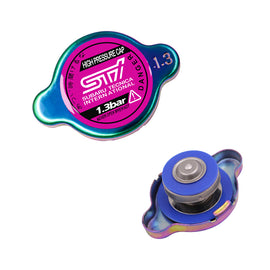Brand New JDM 1.3bar 15mm Subaru STI Neo Chrome Racing Radiator Cap S Type For Subaru WRX STI BRZ LEGACY FORESTER