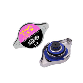 Brand New JDM 1.3bar 9mm Mugen Chrome Racing Cap High Pressure Radiator Cap For Universal