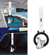 Load image into Gallery viewer, Brand New Rabbit Bunny JDM TSURIKAWA Ring Subway Train Bus White Handle Strap Charm Drift