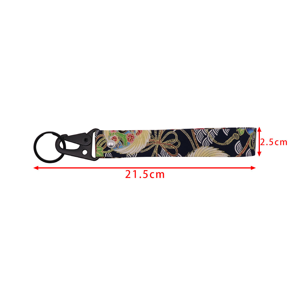 BRAND NEW JDM Sakura Racing Keychain Metal key Ring Hook Strap Lanyard Universal